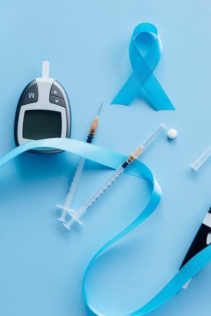 Blood Sugar Meter With Syringe diabetes